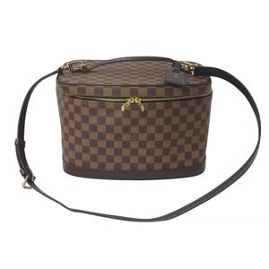 Louis Vuitton Shoulder Bag Custom Makeup Brown